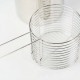 Stainless Steel Frying Pot with Basket 
